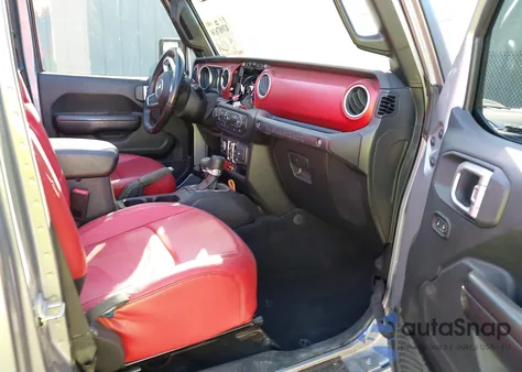 2019 Jeep Wrangler Unlimited Rubicon 4X4 z USA, uszkodzony, nr VIN 1C4HJXFG2KW584897